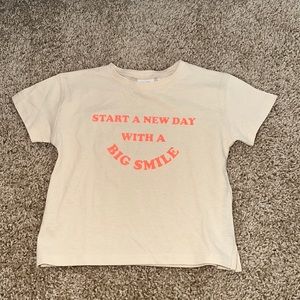 Zara baby tee